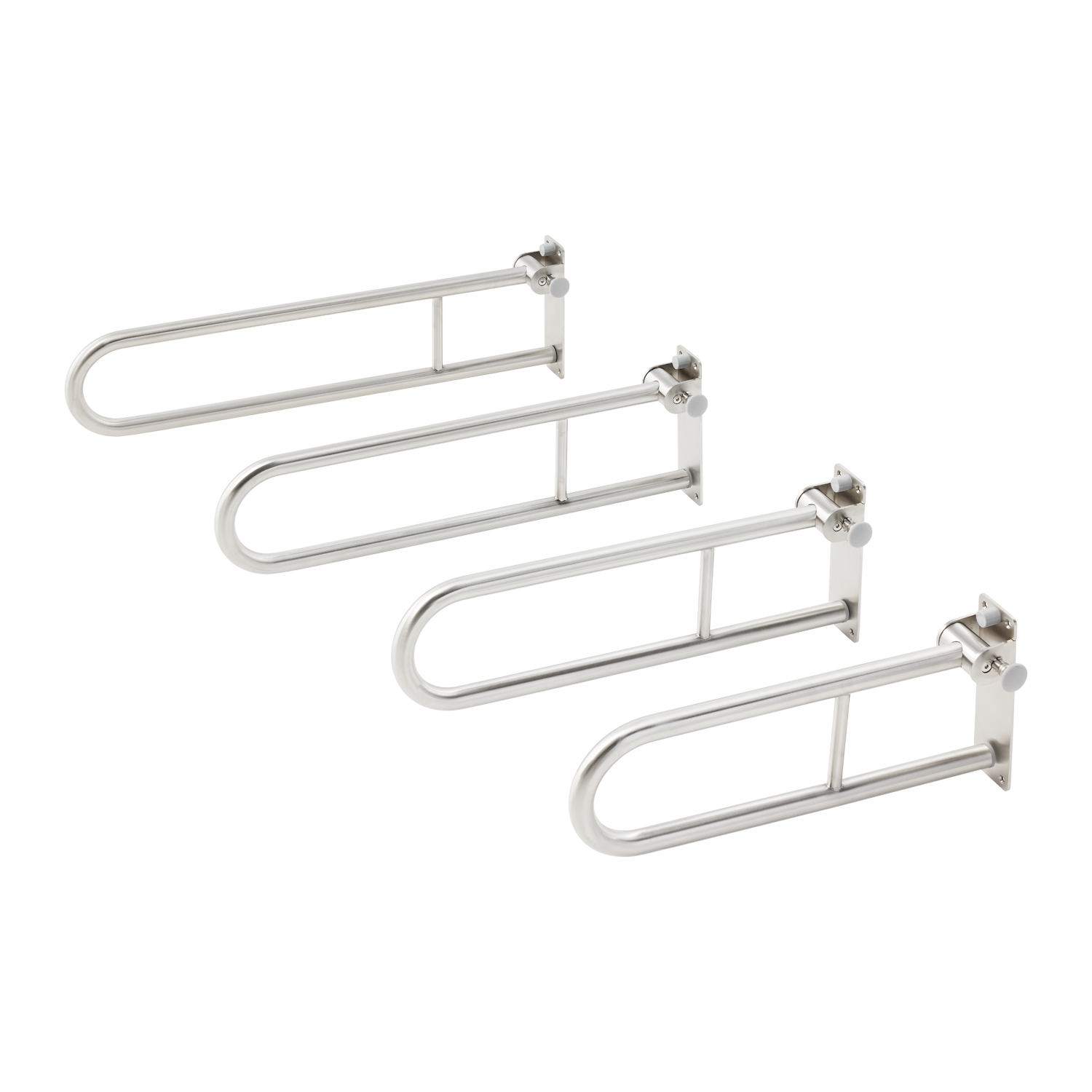 Stainless Steel Lockable Lift Up Rail 600mm, 700mm, 800mm and 900mm